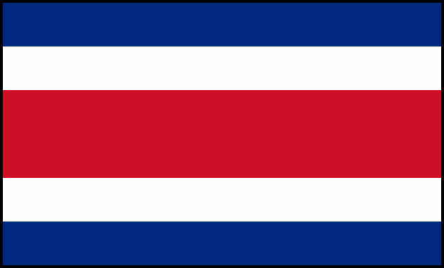 Flag Costa Rica