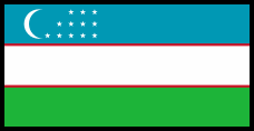 Flag Uzbekistan