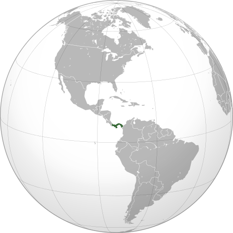 Map Panama