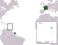 Map Guadeloupe